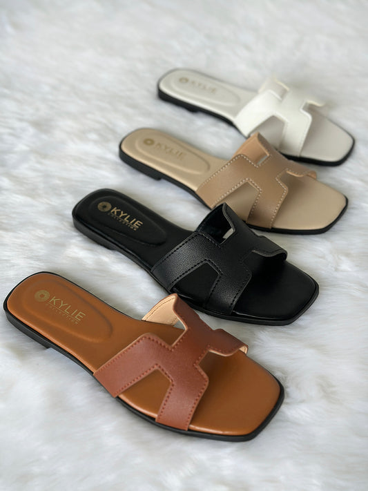 H-Strap Slide Sandal