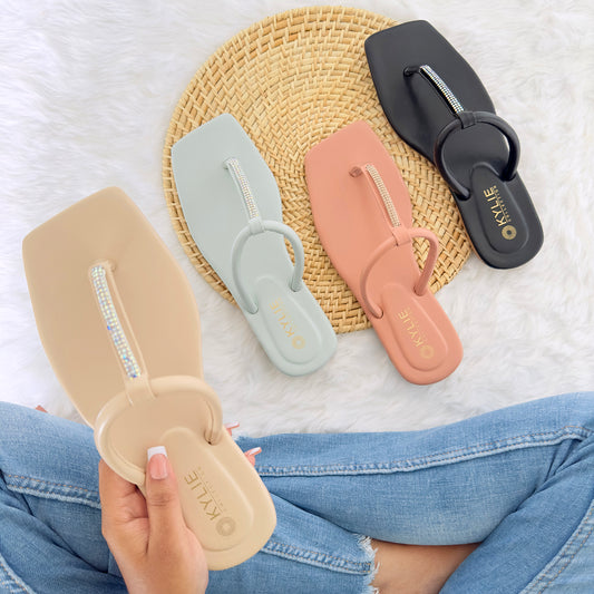 Tube-Strap Sandal