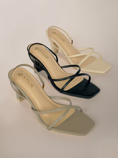 Strappy Elegance Heels